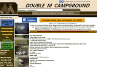 Desktop Screenshot of doublemcampground.com